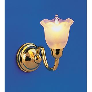 Brilliant brass sconces