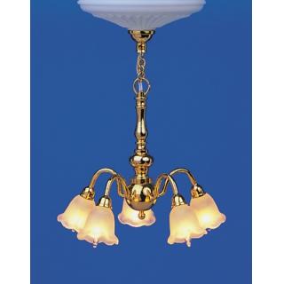 Lampadario 5 luci Brilliant