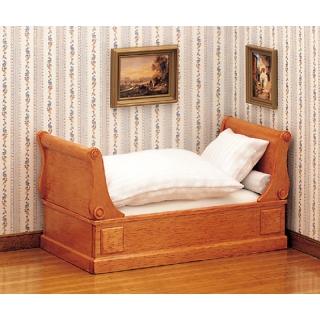 Sleigh bed Biedermeier