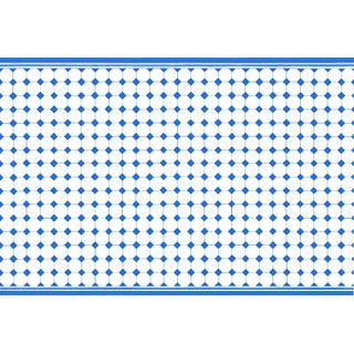 Carta parati piastrelle blu
