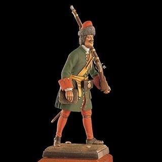 Russian grenadier Peter the Great - 1720