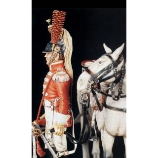 Dismounted french cuirassier trumpeter
