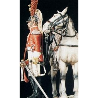 Dismounted french cuirassier trumpeter