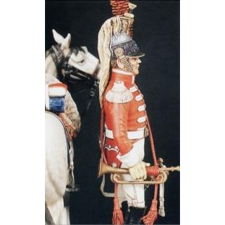 Dismounted french cuirassier trumpeter