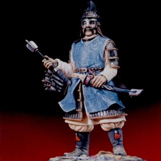 Mongol commander