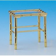 Brass coffee table 45x35x48