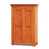 Wardrobe with two doors