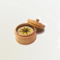 Wooden compass