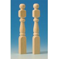 Pilastri terminali scala (6 pz)
