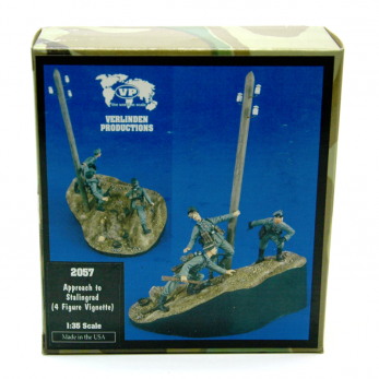 Verso Stalingrado diorama con 4 figure