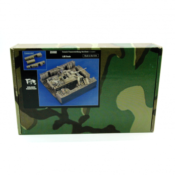 Sezione trincea Panzerstellung (ceramica)