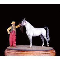 Mamelucco napoleonico con cavallo
